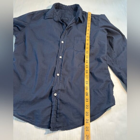 Frank & Eileen Navy Blue Button-Up Shirt Size M - Picture 6 of 6